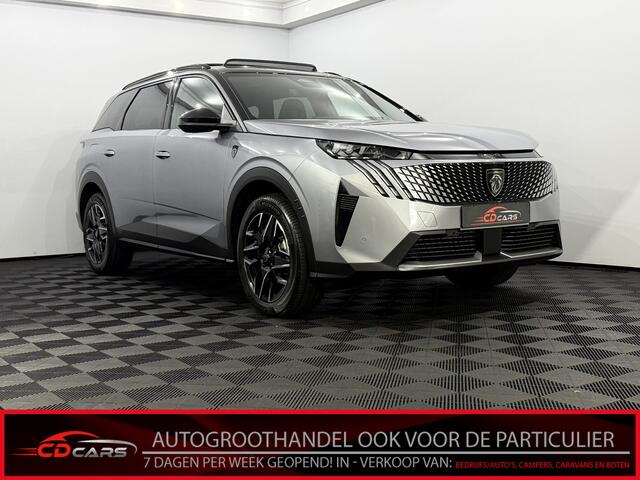 Peugeot 5008 1.2 Hybrid 145 GT 7P Pano, Camera, Half leder, Winterpakket, Keyless start, Elektrische achterklep, Cruise control adaptief, 2 jaar garantie