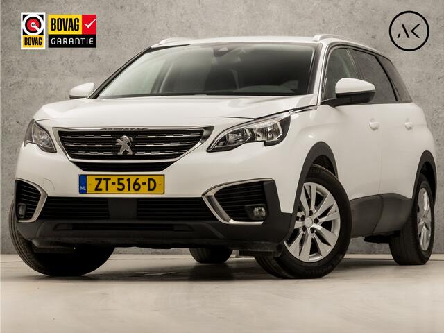 Peugeot 5008 1.2 PureTech Sport 7 Persoons (APPLE CARPLAY, GROOT NAVI, LANE ASSIST, GETINT GLAS, LEDEREN SPORTSTOELEN, PARKEERSENSOREN, CRUISE, NIEUWE APK, NIEUWSTAAT)