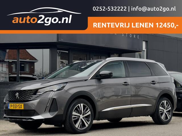 Peugeot 5008 1.2 AUT8 PURETECH ALLURE PACK. 7PERS LEDER NAVI CAMERA APPLE-CARPLAY DIGI-DASH LED LMV PDC