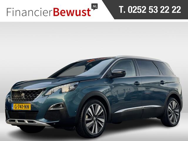 Peugeot 5008 1.2 GT-LINE PURE TECH BLEU 7PERS PANODAK LEDER NAVI CAMERA DIGI-DASH APPLE-CARPLAY LED LMV PDC