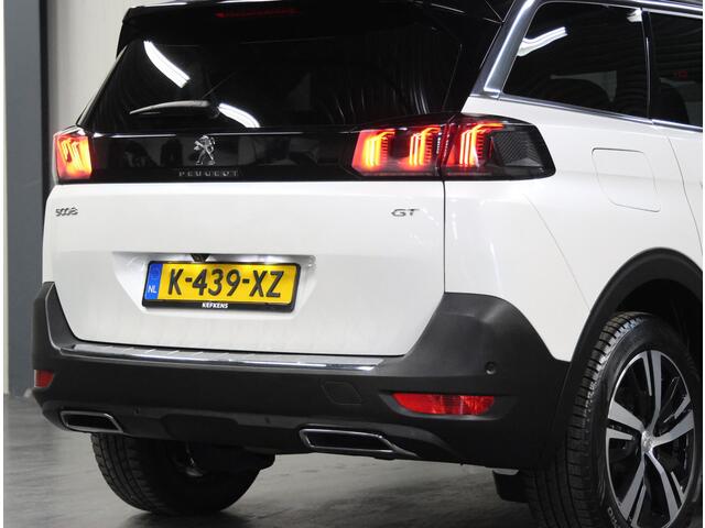Peugeot 5008 180PK GT | 1ste eigenaar | FOCAL | Schuifkanteldak | Electrische klep | 360'Camera | Alcantara/LEER | Stoelverwarming | Massagestoelen | AppleCarPlay/AndroidAuto | Adaptive Cruise Control | Climate Control | Camera | 7 PERSOONS! | Navigatie | Isofix | Par