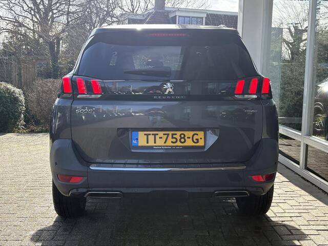 Peugeot 5008 1.2T 130pk Blue Lease GT-Line | Schuif-/kanteldak | Lederen bekleding | Stoelverwarming | Achteruitrijcamera | Full LED | Elektr. achterklep