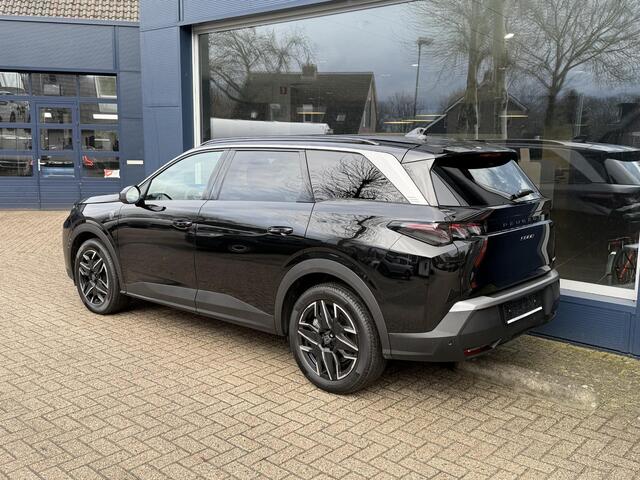 Peugeot 5008 1.2 Hybrid 145 PK GT Automaat | Elektrische Kofferklep | Panorama Schuif-/Kanteldak | 7-Zits | Navigatie | Parkeercamera | Keyless Entry | Parkeersensoren V+A | Full LED Verlichting | Stoel- & Stuurverwarming | 19" Lichtmetalen Velgen |