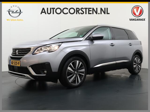 Peugeot 5008 T131pk Premium 7-Persoons Apple Android Mirrorlink Prox.-Keyless Navi Ecc Memory Apple Carplay Android Auto Cruise Control DAB+ Pdc Allure Lmv 19" Led Privacy Glas DAB+ Bluetooth Verkeersbord detectie Origineel Nederlandse Auto 1e Eigenaar A-label EURO6