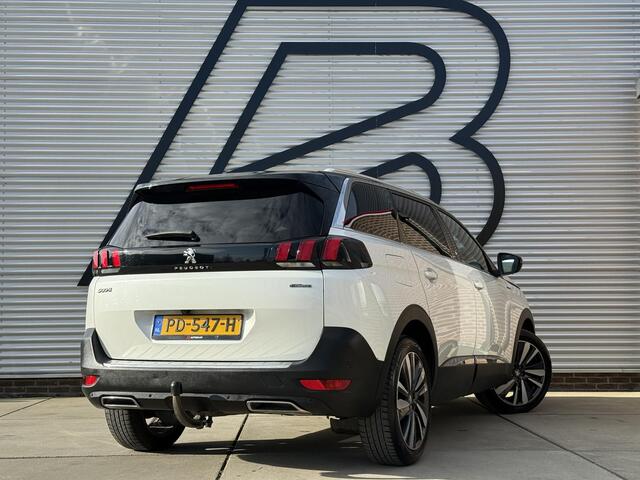 Peugeot 5008 1.2 PureTech Blue Lease GT-Line 2e Eigenaar|Navi|Pano|Camera|Trekhaak|Clima|Cruise|7-Zits|D-riem v.v. in 2022|N.A.P|APK tot 07-2026
