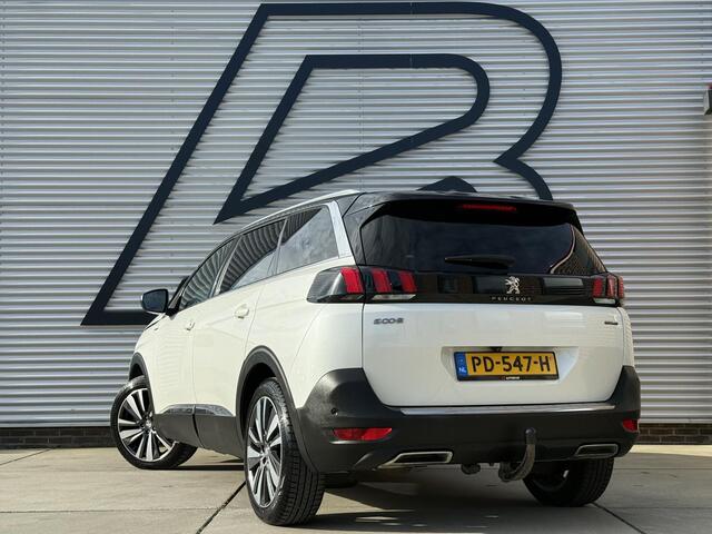 Peugeot 5008 1.2 PureTech Blue Lease GT-Line 2e Eigenaar|Navi|Pano|Camera|Trekhaak|Clima|Cruise|7-Zits|D-riem v.v. in 2022|N.A.P|APK tot 07-2026