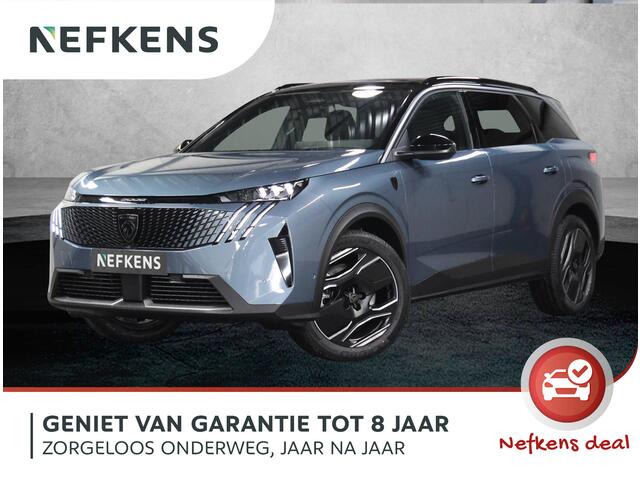 Peugeot 5008 1.6 Plug-in Hybrid 195 GT Exclusive | NAPPA LEER | Panoramisch Schuifkanteldak PACK | VOORRAAD