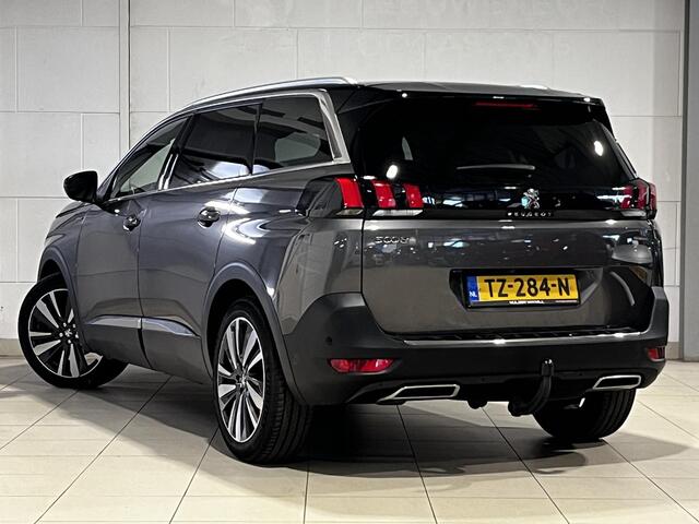 Peugeot 5008 GT-Line 1.6 Turbo 180pk EAT8 | TREKHAAK | SCHUIF/KANTELDAK | NAPPA LEDER | HANDSFREE A.KLEP | FOCAL HIFI | 360° CAMERA | STOELMASSAGE + VERWARMING | DODEHOEKBEW.