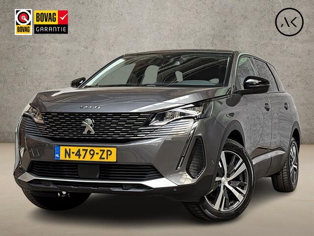 Peugeot 5008 1.2 PureTech Allure 7 Persoons (APPLE CARPLAY, GROOT NAVI, LEDER, 360 CAMERA, SPORTSTOELEN, GETINT GLAS, KEYLESS, NIEUWSTAAT)