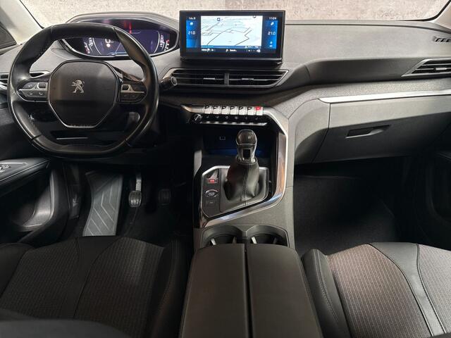 Peugeot 5008 1.2 PureTech Allure 7 Persoons (APPLE CARPLAY, GROOT NAVI, LEDER, 360 CAMERA, STOELVERWARMING, SPORTSTOELEN, KEYLESS, GETINT GLAS, NIEUWSTAAT)