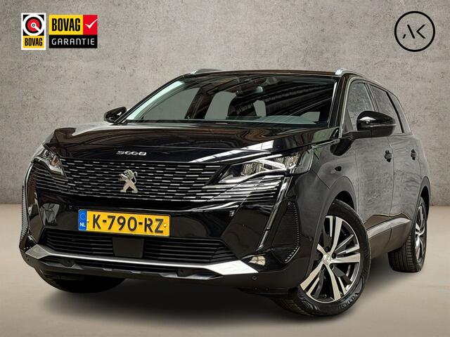 Peugeot 5008 1.2 PureTech Allure Sport 7 Persoons Automaat (APPLE CARPLAY, GROOT NAVI, LEDER, STOELVERWARMING, 360 CAMERA, SPORTSTOELEN, GETINT GLAS, TREKHAAK, ADAPTIVE CRUISE, NIEUWSTAAT)