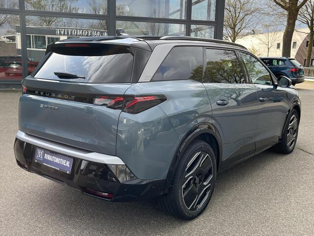 Peugeot 5008 e-5008 GT 73 kWh SOH 95%| 7 PERSOONS | COMPLEET UITGEVOERD| STOEL VENTILATIE |WARMTEPOMP| ADAPTIEVE CRUISE CONTROL | 360° CAMERA | ACHTERBANK VERWARMD |STOEL+ STUURVERWARMING| MEMORY STOEL MET MASSAGE| DODE HOEK SENSOR| ELEKTRISCHE ACHTERKLEP