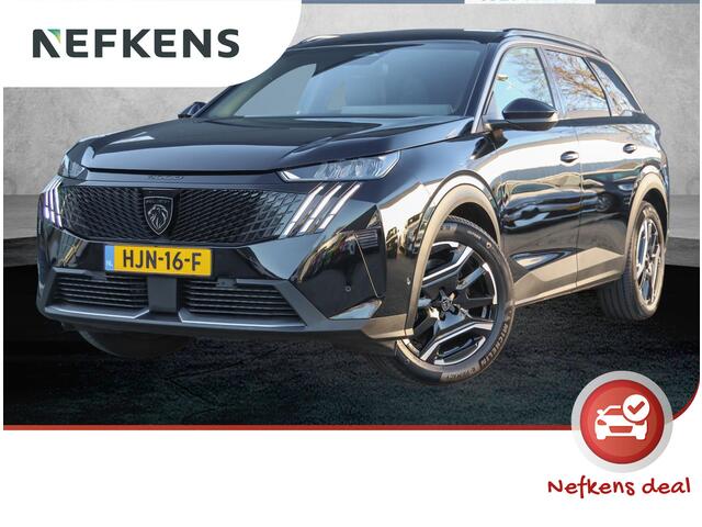 Peugeot 5008 e-5008 SUV Allure Avantage 73 kWh 205PK | 1ste eigenaar | ACCURAPPORT 97% | AppleCarplay/AndroidAuto | Stoel/StuurVerwarming | Rondomzicht camera | LED | Keyless | Navigatie | Adaptieve Cruise Control | 7-zits | Warmtepomp | Privacy Glass | Isofix | Parke