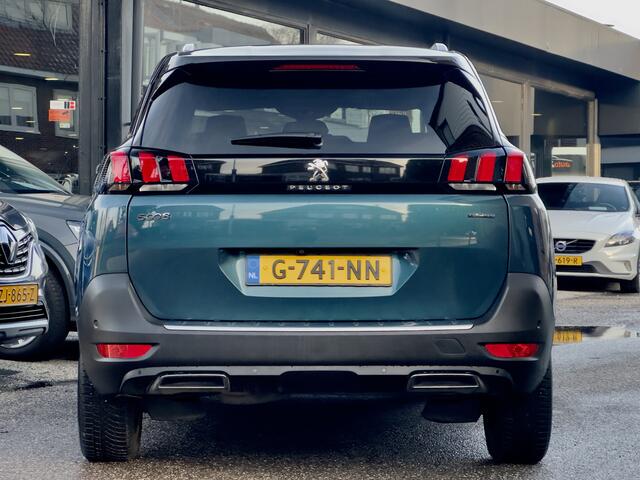 Peugeot 5008 1.2 GT-LINE PURE TECH BLEU 7PERS PANODAK LEDER NAVI CAMERA DIGI-DASH APPLE-CARPLAY LED LMV PDC