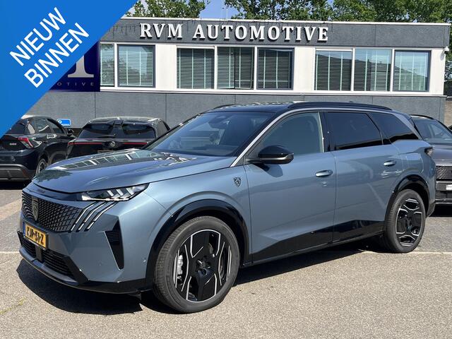 Peugeot 5008 e-5008 GT 73 kWh SOH 94%| 7 PERSOONS | COMPLEET UITGEVOERD| STOEL VENTILATIE |WARMTEPOMP| ADAPTIEVE CRUISE CONTROL | 360° CAMERA | ACHTERBANK VERWARMD |STOEL+ STUURVERWARMING| MEMORY STOEL MET MASSAGE| DODE HOEK SENSOR| ELEKTRISCHE ACHTERKLEP
