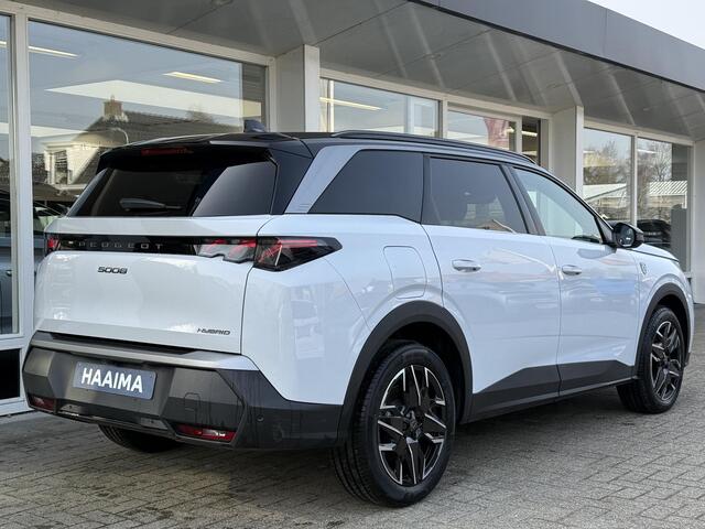 Peugeot 5008 1.2 Hybrid 145 GT | Automaat | Achteruitrijcamera | Apple carplay | Electronic climate control | Navigatie systeem full map | Voorstoelen en stuurwiel verwarmd