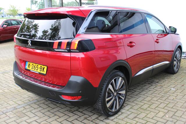 Peugeot 5008 7P 1.2 PureTech Blue Lease Premium | Incl. 12 maanden Garantie Panorama dak | Stoelverwarming | Elektrisch verstelbare stoel met memory | 360* Camera | Apple CarPlay/Android Auto | Keyless entry/start | Adaptieve cruise controle | Elektrische kofferbakkle