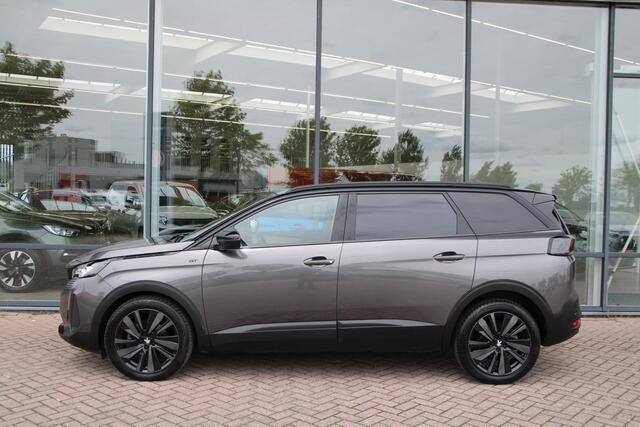 Peugeot 5008 1.2 PureTech 130pk GT Automaat 7-zits Leer Airco Navi Black Pack Super mooi,