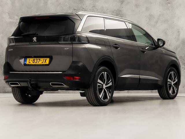 Peugeot 5008 1.2 PureTech GT 7 Persoons Automaat (APPLE CARPLAY, 1e EIGENAAR, GROOT NAVI, LEDER/ALCANTARA, 360 CAMERA, SPORTSTOELEN, KEYLESS, GETINT GLAS, ADAPTIVE CRUISE, NIEUWSTAAT)