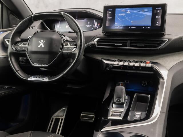 Peugeot 5008 1.2 PureTech GT 7 Persoons Automaat (APPLE CARPLAY, 1e EIGENAAR, GROOT NAVI, LEDER/ALCANTARA, 360 CAMERA, SPORTSTOELEN, KEYLESS, GETINT GLAS, ADAPTIVE CRUISE, NIEUWSTAAT)