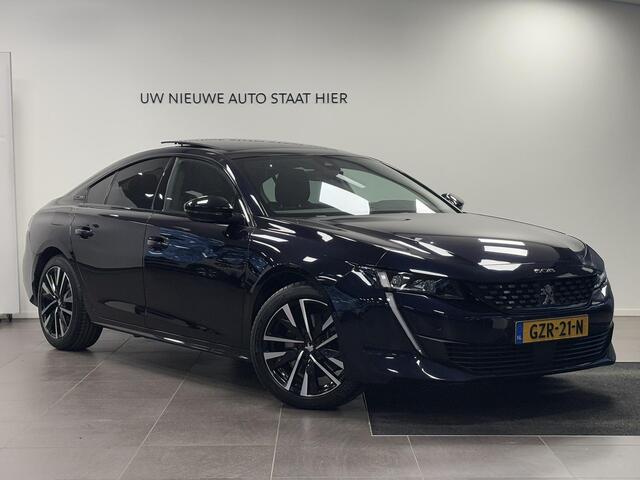 Peugeot 508 Berline GT Pack Business 1.6 PHEV HYbrid 225pk e-EAT8 AUTOMAAT | FULL-OPTIONS! | NAPPA LEDER | SCHUIF/KANTELDAK | TREKHAAK | NIGHTVISION | HANDSFREE A.KLEP | 360° CAMERA