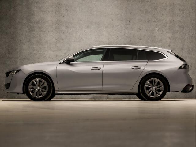 Peugeot 508 SW 1.6 PureTech Sport 181Pk Automaat (APPLE CARPLAY, GROOT NAVI, 360 CAMERA, LEDER, SPORTSTOELEN, ADAPTIVE CRUISE, KEYLESS, LED KOPLAMPEN, NIEUWE APK, NIEUWSTAAT)