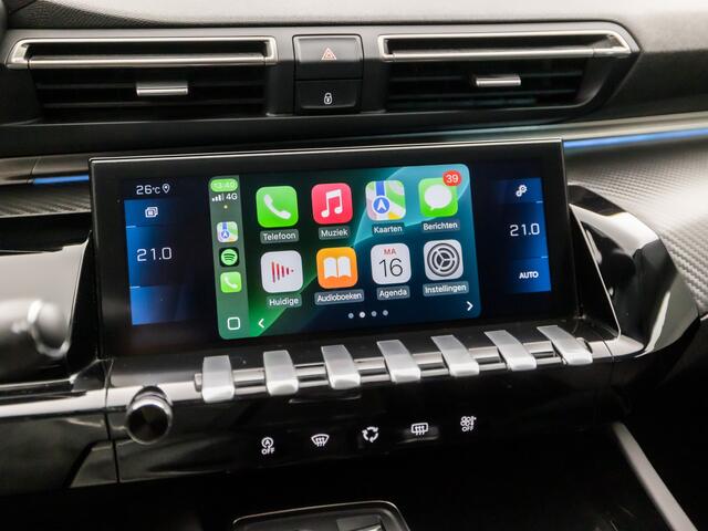Peugeot 508 SW 1.6 PureTech Sport 181Pk Automaat (APPLE CARPLAY, GROOT NAVI, 360 CAMERA, LEDER, SPORTSTOELEN, ADAPTIVE CRUISE, KEYLESS, LED KOPLAMPEN, NIEUWE APK, NIEUWSTAAT)