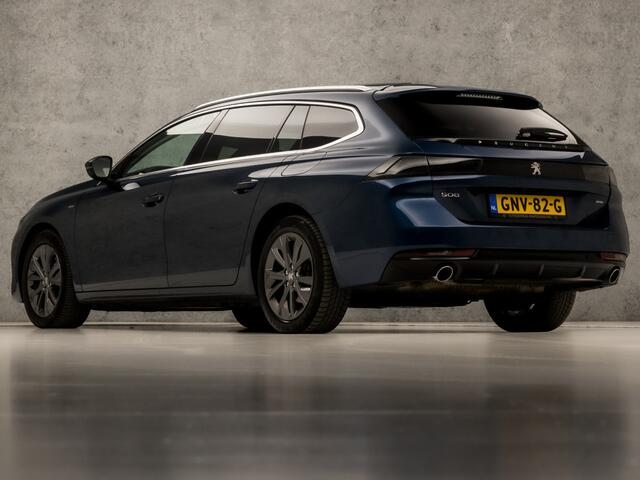 Peugeot 508 SW 1.6 HYbrid Deluxe Sport 225Pk Automaat (APPLE CARPLAY, GROOT NAVI, 360 CAMERA, LEDER, ADAPTIVE CRUISE, SPORTSTOELEN, ELEK ACHTERKLEP, GETINT GLAS, KEYLESS, NIEUWSTAAT)