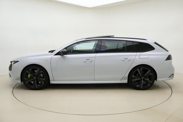 Peugeot 508 SW 1.6 HYbrid PSE Peugeot Sport Engineered | 360 PK | 8-Traps Automaat | VOL opties | Trekhaak | FOCAL | Schuif/kantel dak | Unieke auto | Handsfree achterklep | Elektrisch bedienbare Stoelen
