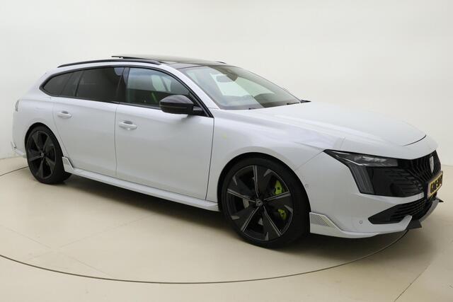 Peugeot 508 SW 1.6 HYbrid PSE Peugeot Sport Engineered | 360 PK | 8-Traps Automaat | VOL opties | Trekhaak | FOCAL | Schuif/kantel dak | Unieke auto | Handsfree achterklep | Elektrisch bedienbare Stoelen