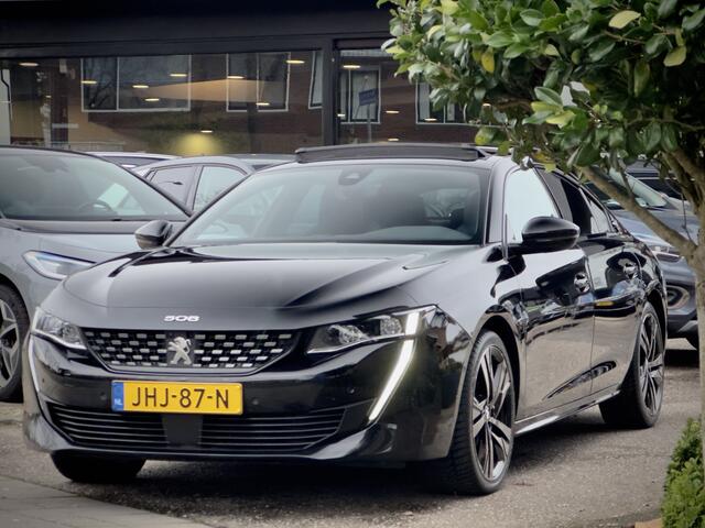 Peugeot 508 1.2 AUT8 GT-Line BLACK-EDITION PANODAK LEDER NAVI CAMERA APPLE-CARPLAY LED 19 INCH-LMV PDC
