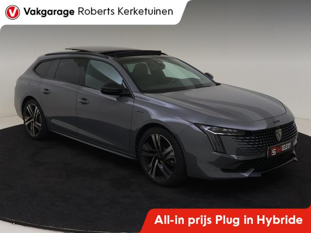 Peugeot 508 SW 1.6 HYbrid 225PK GT SOH 100%! Luxe Leder Stoelmassage Panorama S