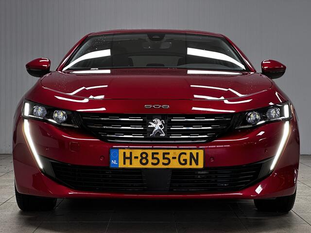 Peugeot 508 1.6 HYbrid Allure Pack Business /AUTOMAAT! /LED Koplampen /Camera /Apple + Android /DAB+! /Dodehoek Detec. /Grootlichtass. /Lane Assist /Adaptief Cruise /Bluetooth /17"LMV /Extra getint glas.