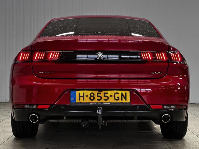 Peugeot 508 1.6 HYbrid Allure Pack Business /AUTOMAAT! /LED Koplampen /Camera /Apple + Android /DAB+! /Dodehoek Detec. /Grootlichtass. /Lane Assist /Adaptief Cruise /Bluetooth /17"LMV /Extra getint glas.