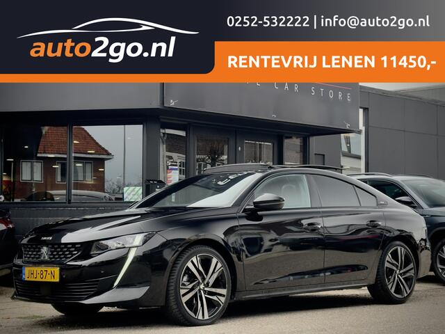 Peugeot 508 1.2 AUT8 GT-Line BLACK-EDITION PANODAK LEDER NAVI CAMERA APPLE-CARPLAY LED 19 INCH-LMV PDC