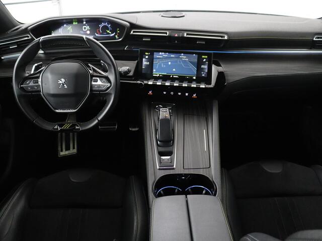 Peugeot 508 1.6 HYbrid Peugeot Sport Engineered | 360pk | Panoramadak | Alcantara | Focal Sound | Stoelverwarming | 360 Camera | Massage | Memory | Sfeerverlichting | Adaptive cruise | PSE | PHEV | Plug In
