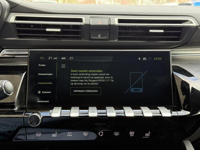 Peugeot 508 1.6 HYbrid 225 GT | Schuif-/kanteldak | Nappa Lederen | Memory functie | Elektr. achterklep | Navigatie | Camera voor & achter