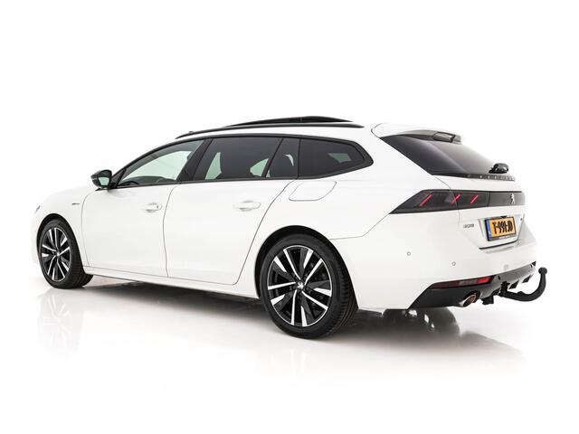 Peugeot 508 SW 1.6 HYbrid GT Pack Business (Plug-in) (INCL.BTW) Aut. *PANO | LEATHER-FABRIC | FULL-LED | ADAPTIVE-CRUISE | BLINDSPOT | DAB | DIGI-COCKPIT | HEATED-SPORTSEATS | CAMERA | NAVI-FULLMAP | SHIFTPADDLES | PRIVACY-GLASS | AMBIENT-LIGHT