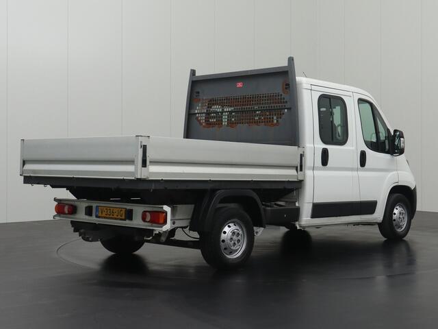 Peugeot BOXER 2.0BlueHDI Dubbele Cabine Open Laadbak | 7-Persoons | Trekhaak | Airco