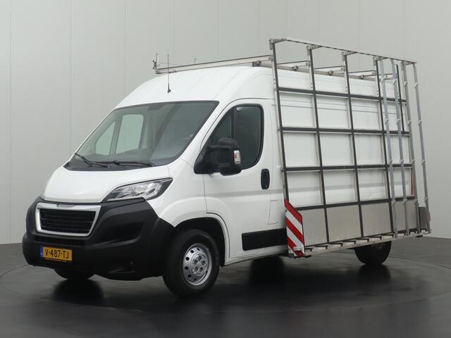 Peugeot BOXER 2.0BlueHDI 130PK L2H2 Premium | Glasresteel | Trekhaak | Navigatie | 3-Persoons | Airco | Cruise | Betimmering