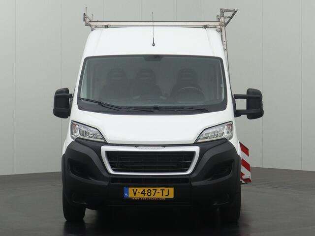 Peugeot BOXER 2.0BlueHDI 130PK L2H2 Premium | Glasresteel | Trekhaak | Navigatie | 3-Persoons | Airco | Cruise | Betimmering