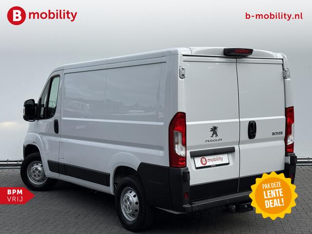 Peugeot BOXER 2.2 BlueHDi 120 L1H1 3.3t Trekhaak 2.500kg Apple CarPlay | Achteruitrijcamera | Geveerde Stoel | Cruise Control | 3-Zitplaatsen