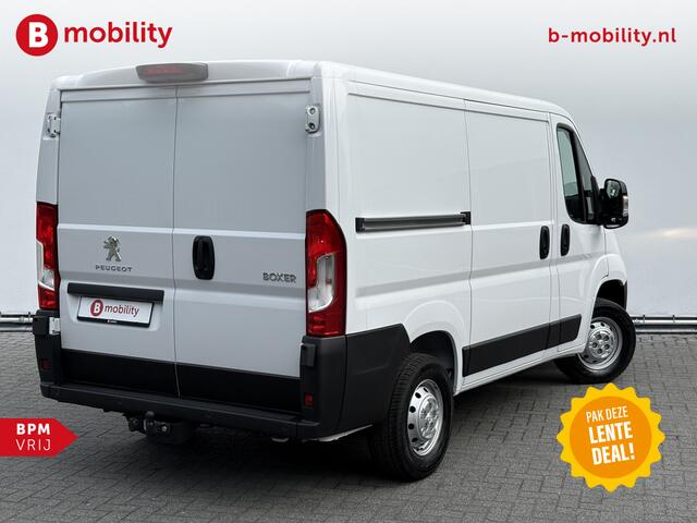 Peugeot BOXER 2.2 BlueHDi 120 L1H1 3.3t Trekhaak 2.500kg Apple CarPlay | Achteruitrijcamera | Geveerde Stoel | Cruise Control | 3-Zitplaatsen
