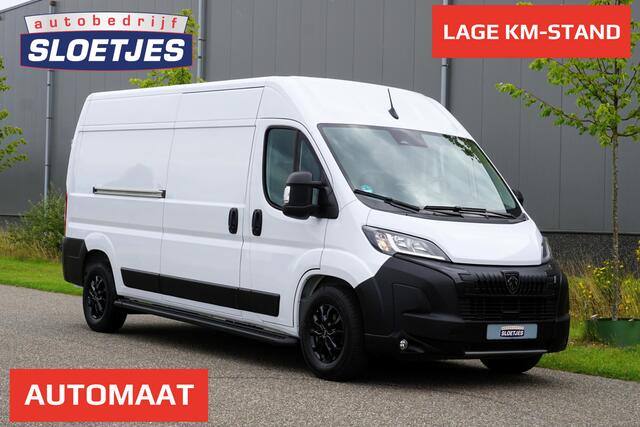 Peugeot BOXER 2.2 BlueHDi 180 L3H2 3.5t Automaat |180 pk |Trekhaak |Digitaal dashboard |Groot scherm |Carplay |1e eigenaar |EURO6D |Camera |Cruise |Navi |Topstaat