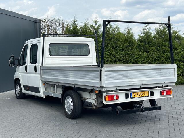 Peugeot BOXER 2.0 164 PK EURO 6 / PICK UP / OPEN LAADBAK / 49.917KM !! / 1e EIG. / 7-PERS DUBBELE CABINE / TREKHAAK / AIRCO / BLUETOOTH