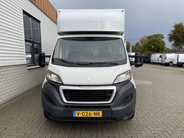 Peugeot BOXER 435 2.0 BlueHDI 164pk Pro bakwagen met Dhollandia laadklep / 440 cm lang / doorladen tot 550 cm mogelijk boven de cabine / euro 6 / airco