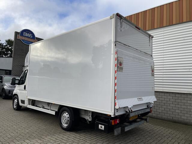 Peugeot BOXER 435 2.0 BlueHDI 164pk Pro bakwagen met Dhollandia laadklep / 440 cm lang / doorladen tot 550 cm mogelijk boven de cabine / euro 6 / airco