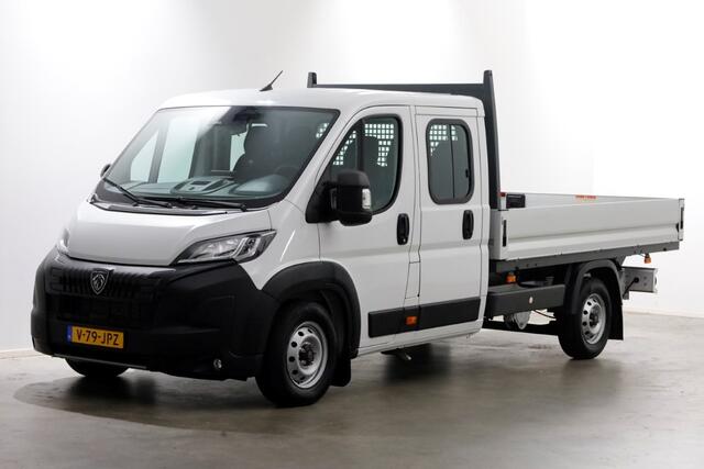 Peugeot BOXER 2.2 BlueHDi 140pk D.C. Open Laadbak Trekhaak 3000kg BPM-Vrij 11-2024