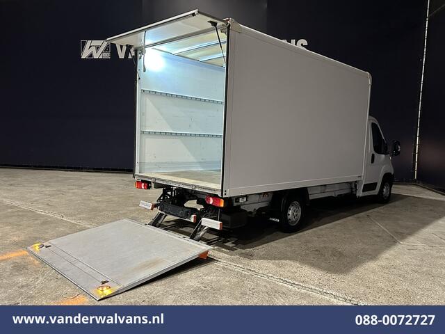 Peugeot BOXER 2.2 BlueHDi 141pk Bakwagen Laadklep Euro6 Airco | 985kg laadvermogen | Cruisecontrol Bijrijdersbank