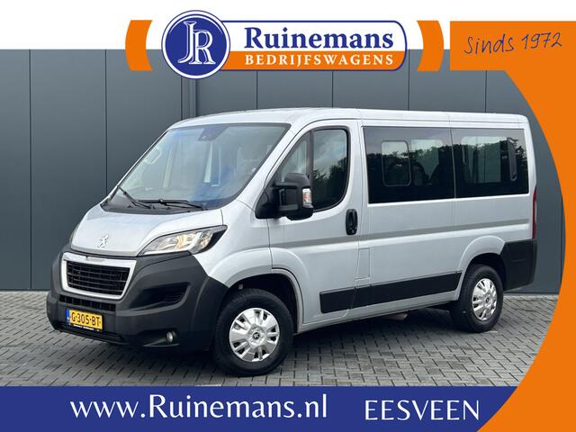 Peugeot BOXER 330 2.2 BlueHDI 141 PK / EURO 6 / L1H1 / 1e EIG. / 77.436 !! / 9 PERSOONS / AIRCO / CRUISE / PERSONENBUS / BLUETOOTH